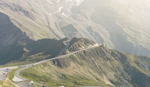 Glocknerstraße, Auffahrt Richtung Fuscher Törl | © grossglockner.at/Tobias Steiner