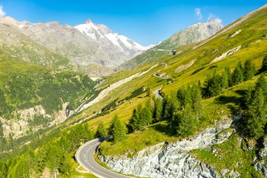 Glocknerroad, Glacier road ascent to Kaiser-Franz-Josefs-Hoehe