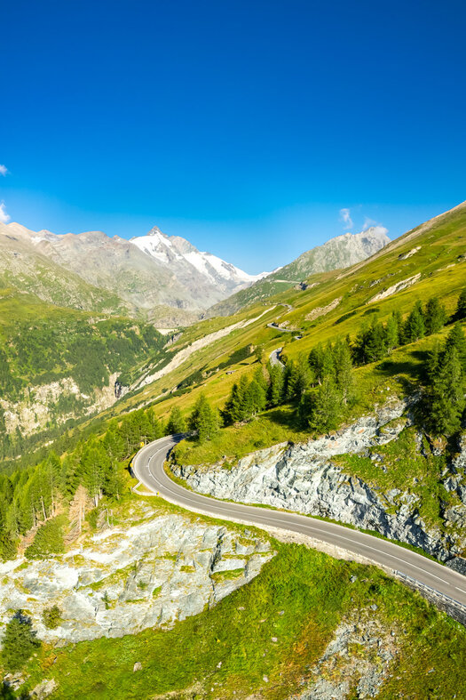 Glocknerstraße, Auffahrt Gletscherstraße zur Kaiser-Franz-Josefs-Höhe | © grossglockner.at/Eduardo Gellner grossglockner.at/Michael Stabentheiner