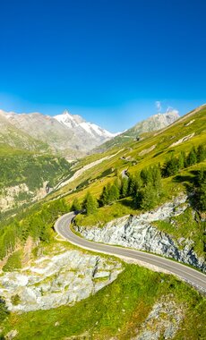 Glocknerroad, Glacier road ascent to Kaiser-Franz-Josefs-Hoehe