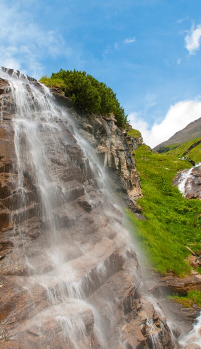 Glocknerstraße, Fallbichl-Wasserfall | © grossglockner.at/Albin Niederstrasser