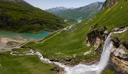 Glocknerroad, Nassfeld waterfall and Nassfeld reservoir | © grossglockner.at/Michael Rudolf