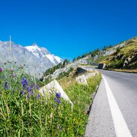 Großglockner Hochalpenstraße, Auffahrt Gletscherstraße, Blick auf Großglockner | © grossglockner.at/Michael Stabentheiner