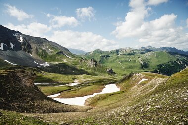 Glocknerstraße, Landschaft von Hochtor bis Mittertörl und weiter bis Edelweiß-Spitze | © grossglockner.at/Michael Königshofer