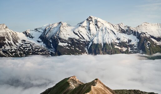 Glocknerstraße, Blick auf Wiebachhorn | © grossglockner.at/Michael Königshofer