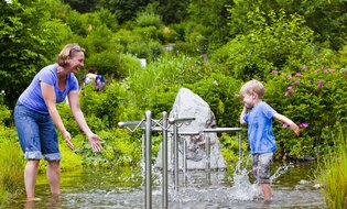 Kneipp-Anlage im Aquapark Krimml | © krimmler-wasserwelten.at/Repolusk